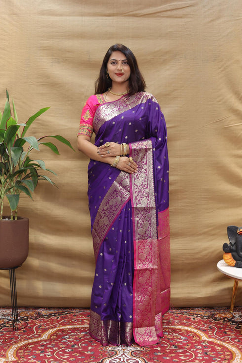 Vasthrlay Banarasi Wedding Saree