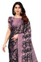 Vasthrlay Fashion Chiffon Printed Navy Ethnic Wear