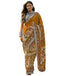 Vasthrlay Womens Printed Unstitched Maroon Saree