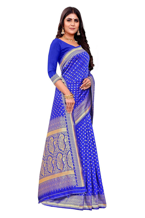 Vasthrlay Women's Royal Kanchipuram Saree