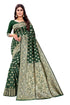 Vasthrlay Women's Green Kanchipuram Saree