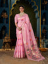 Vasthrlay Women's Lucknowi Chikankari Cotton Saree