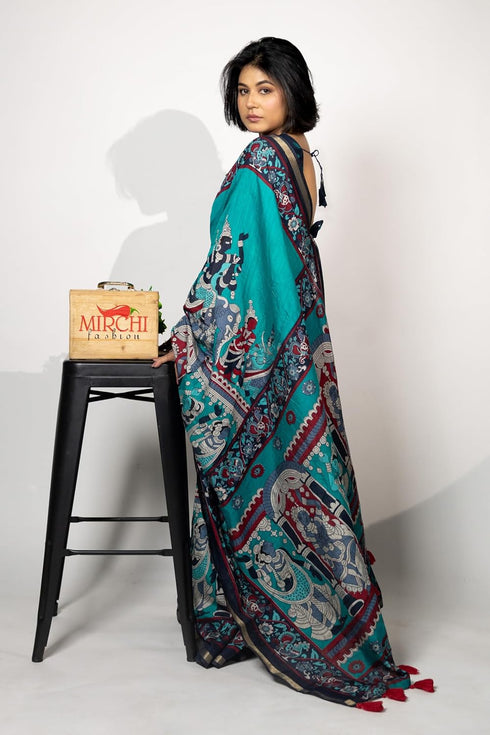 Vasthrlay Fashion Viscose Printed Ethnic Wear