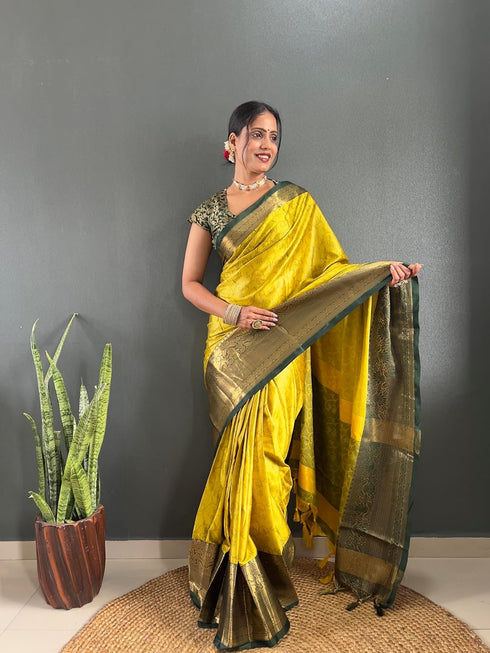 Vasthrlay Kanjivaram Blouse Traditional Pistablue