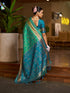 Vasthrlay Kanjivaram Unstitched Jacquard Stylish Saree