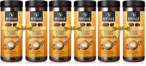Bevzilla Instant Coffee Sachets 4 Flavours 192g (96 Sachets)