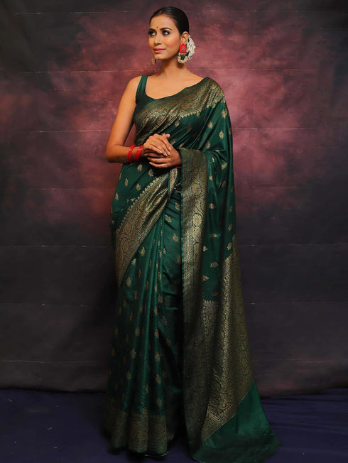 Vasthrlay Saree Kanjivaram Silk Pari Purple