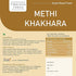 Timeless Food Methi Khakhra