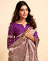 Vasthrlay Banarasi Unstitched Saree