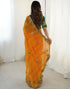 Vasthrlay Georgette Embroidery Red1 Red Saree