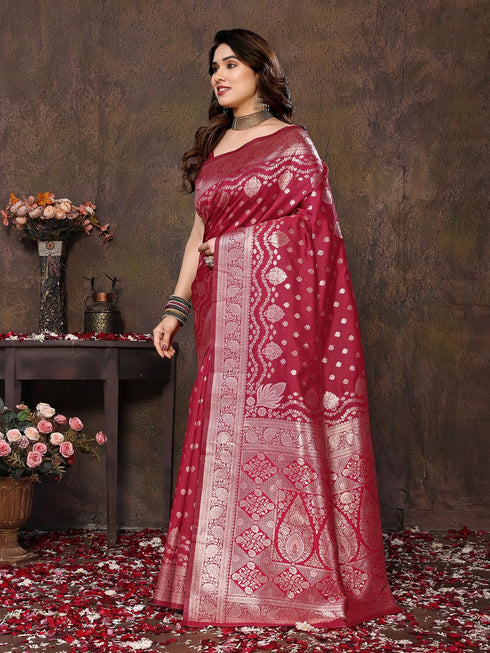 Vasthrlay Kanjivaram Banarasi Wedding Sari Az Ys Shakshi Saree