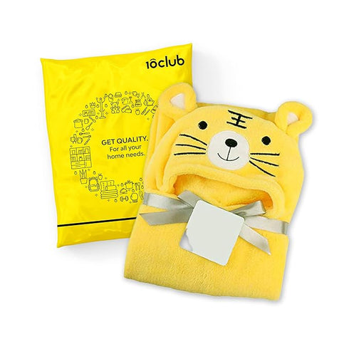 MY NEWBORN Baby Towel Bathrobe Hooded Blanket Wrapper
