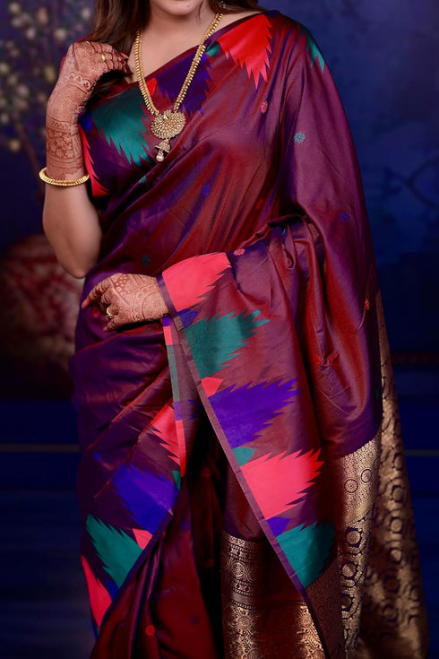 Vasthrlay Kanjivaram Unstitched Blouse Ethnic Wear