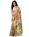 Vasthrlay Chanderi Printed Unstitched Blue Saree