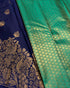 Vasthrlay Banarasi Unstitched Saree