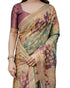 Vasthrlay Handloom Turquoise Traditional Saree