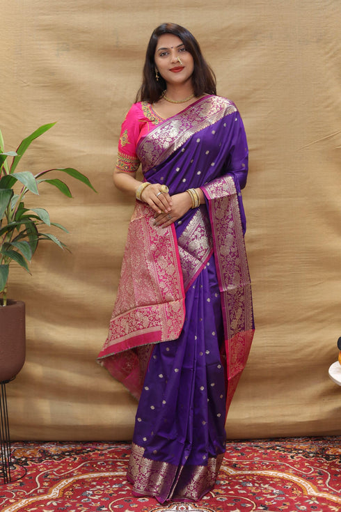 Vasthrlay Banarasi Wedding Saree
