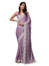Vasthrlay Embroidery Blouse Purple Ethnic Wear