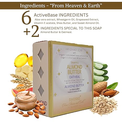 Nyassa Almond Butter Luxurious Handmade Soap