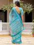 Vasthrlay Womens Printed Unstitched Multicolor Saree
