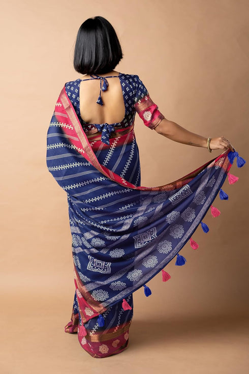 Vasthrlay Fashion Bandhani Printed Ethnic Wear