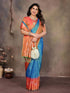 Vasthrlay Kanjivaram Saree Banarasi Blouse Wedding