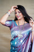 Vasthrlay Silver Banarasi Saree