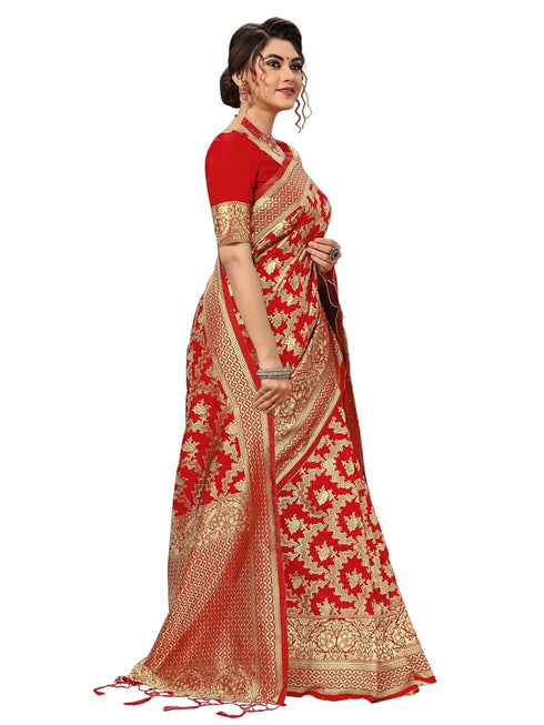Vasthrlay Tassel Banarasi Blouse Ethnic Wear