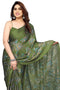 Vasthrlay Fashion Chiffon Turquoise Ethnic Wear