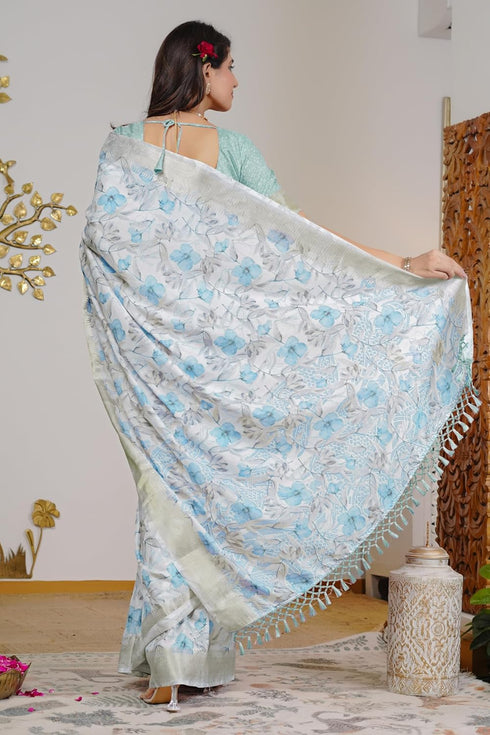 Vasthrlay Fashion Floral Printed Ethnic Wear