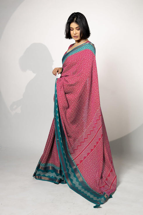 Vasthrlay Fashion Bandhani Printed Ethnic Wear