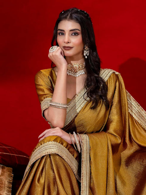 Vasthrlay Chinnon Dusty Saree