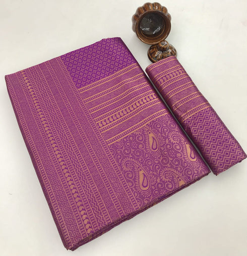 Vasthrlay Kanchipuram Traditional Unstitched