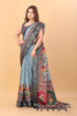 Vasthrlay Kanjivaram Traditional Unstitched Saree