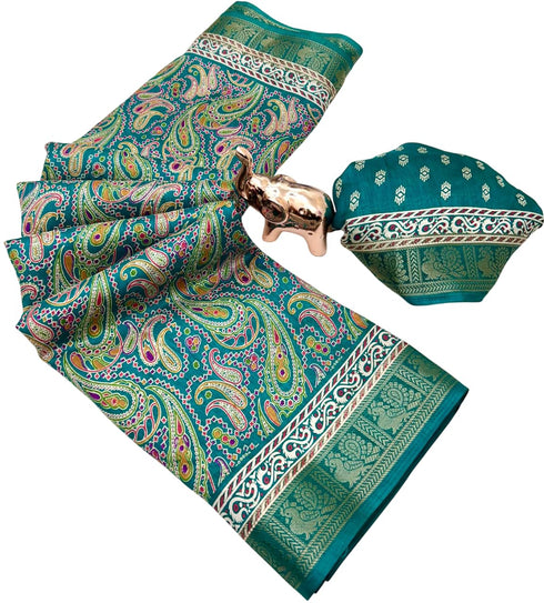 Vasthrlay Kalamkari Saree Print