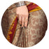 Vasthrlay Fashion Chiffon Turquoise Ethnic Wear
