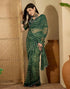 Vasthrlay Georgette Embroidery Unstitched Yellow Saree
