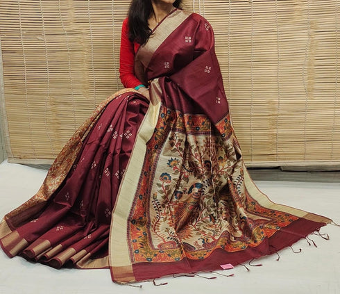 Vasthrlay Extraordinary Kalamkari Printed