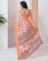 Vasthrlay Georgette Printed Unstitched Multicolor Saree