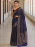 VasthrlayWedding Purple Saree