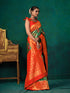 Vasthrlay Banarasi Floral Saree