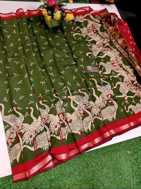 Vasthrlay Printed Lightweight Traditional