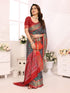 Vasthrlay Bottle Green Kanjivaram Unstitched Saree
