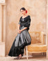 Vasthrlay Kanjivaram Jacquard Unstitched Mustard Saree