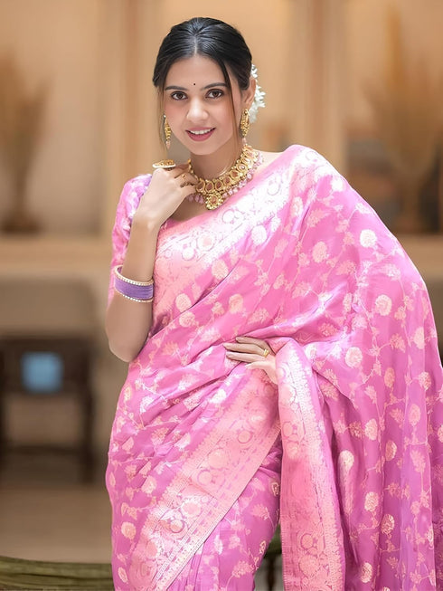 Vasthrlay Kanjivaram Banarasi Wedding Sari Az Ys Shayani Saree