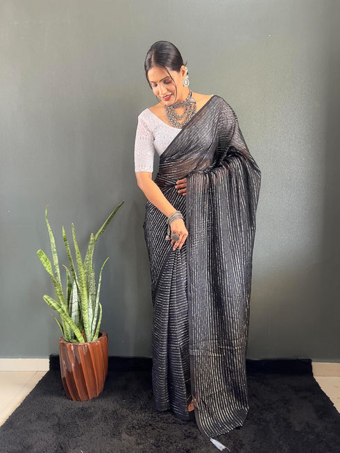 Vasthrlay Chiffon Rimzim Designer Chikankari