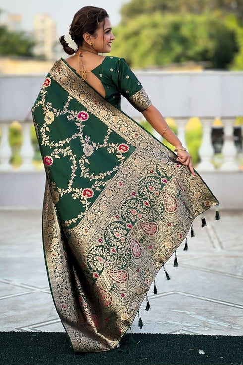 Vasthrlay Kanjivaram Blouse Purple Ethnic Wear