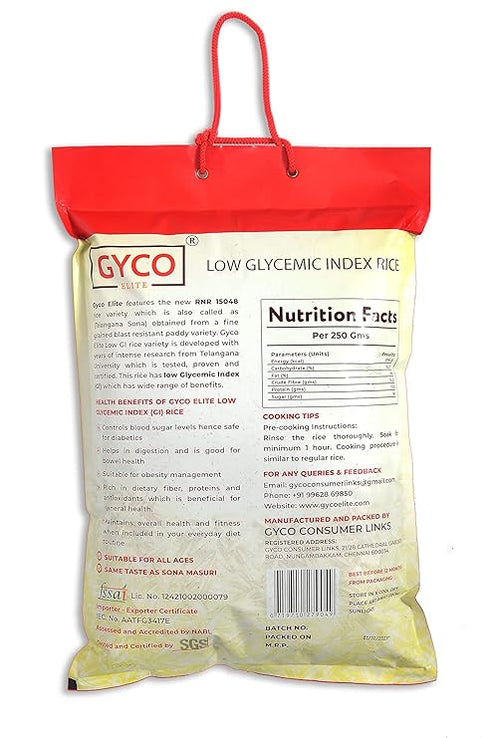 Gyco Elite Low Glycemic Index(GI) Rice