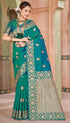 Vasthrlay Women's Kasamiri Designer Unstitched Saree
