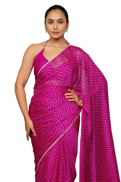 Vasthrlay Fashion Chiffon Printed Ethnic Wear
